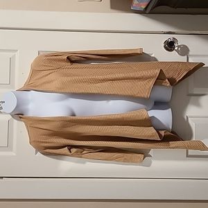 Banana Republic, open front, long sleeve, cardigan. Size M.